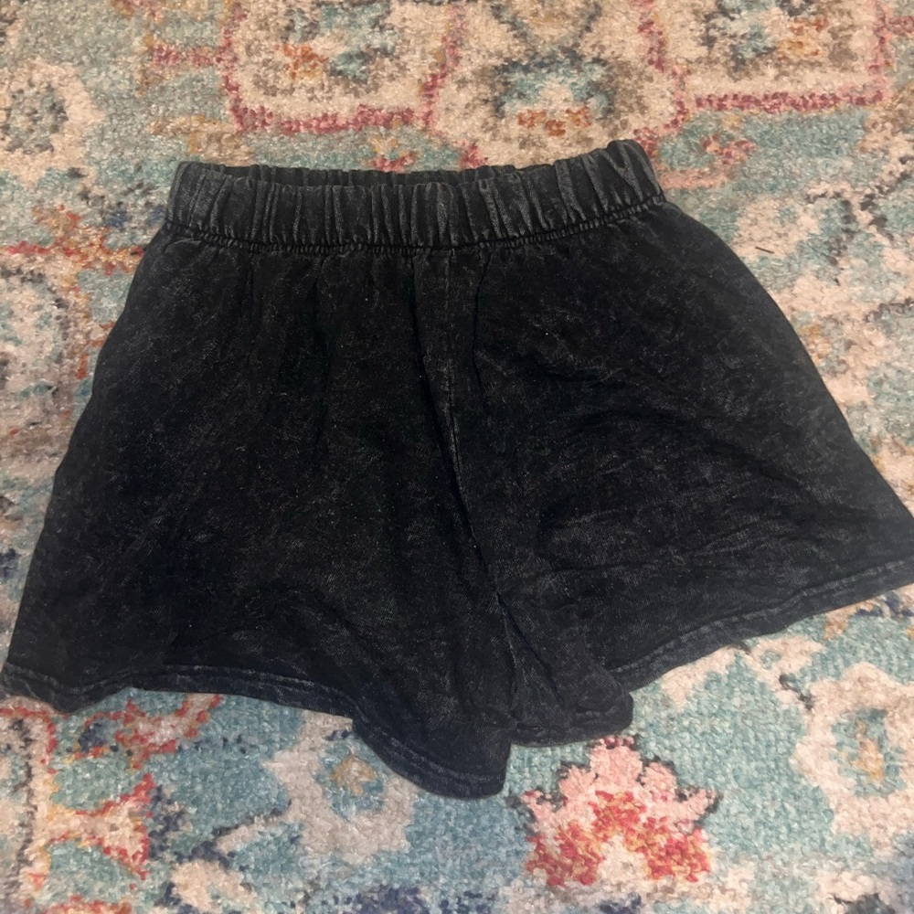 Black Sweatshorts